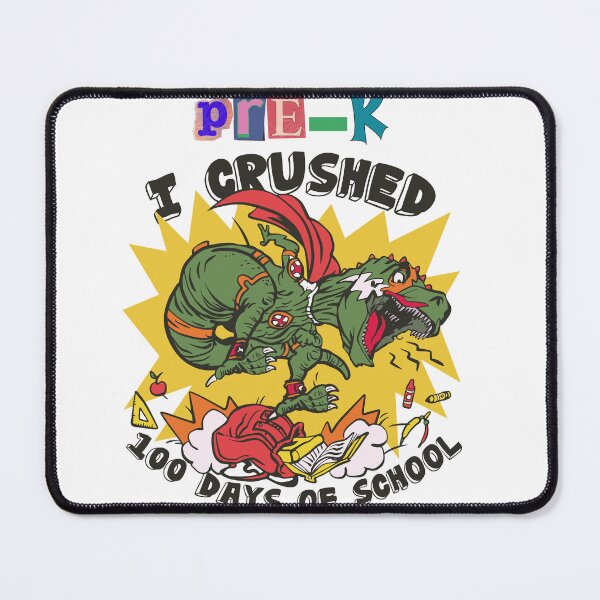 Item preview, I Crushed 100 Days Of Pre School, T-Rex On A School Bus designed and sold by GulQari.