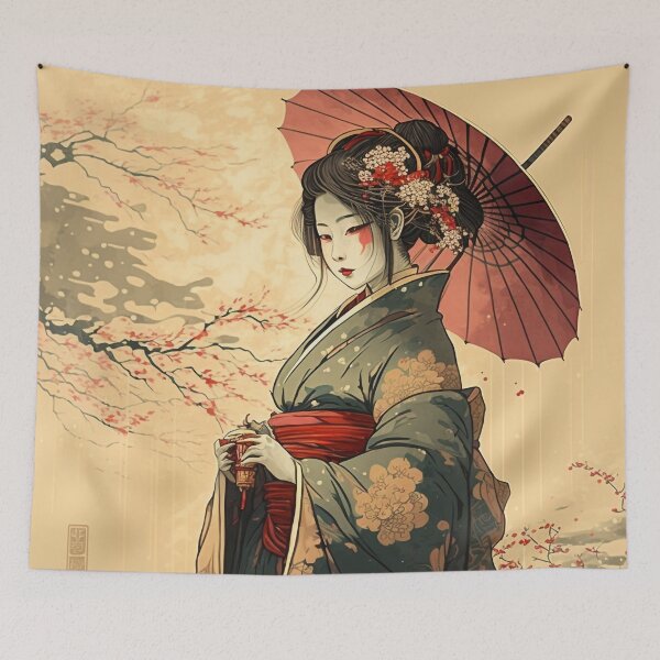 Item preview, Classic Japanese Style Art 13 | Colorful Cartoons designed and sold by Sunchaser World.