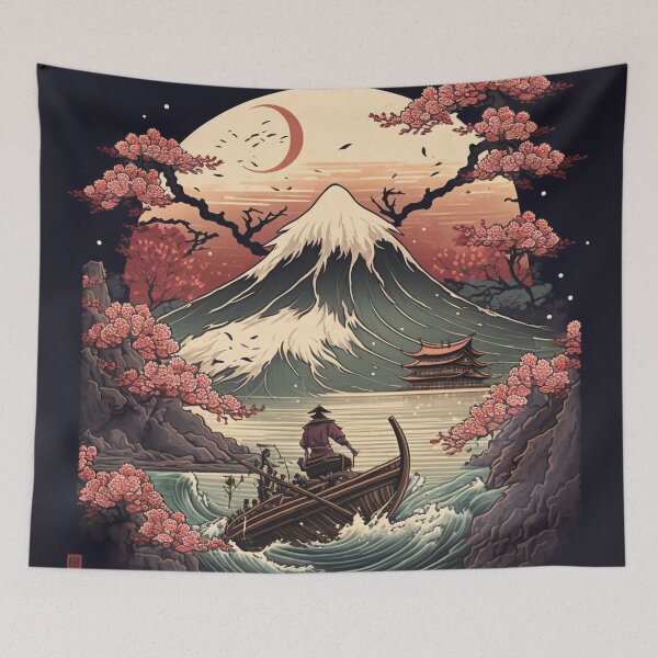 Item preview, Classic Japanese Style Art 16 | Colorful Cartoons designed and sold by Sunchaser World.