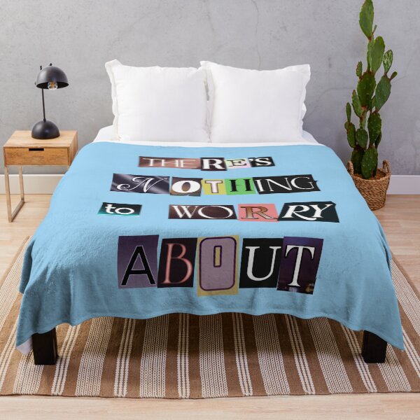Item preview, There's Nothing to Worry About Fake Ransom Note Design designed and sold by StereoColors.