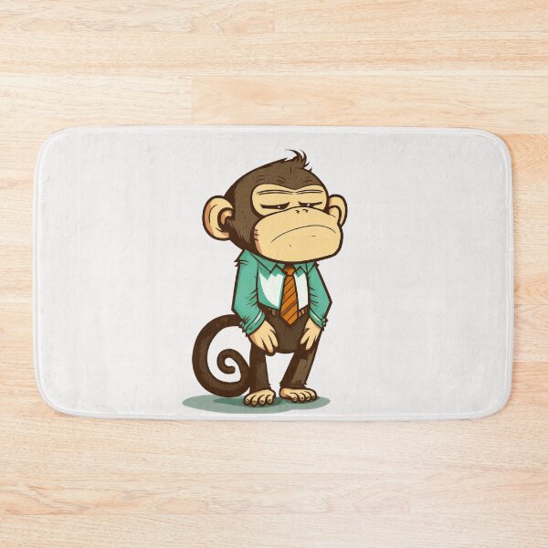 Item preview, Serious Baby Monkey in a Suit Means Business - Cartoon Animals designed and sold by quick-drops.