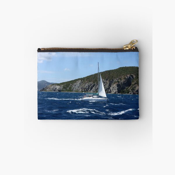 Item preview, a sailing boat in the waves and wind in the Caribbean designed and sold by orgal2.