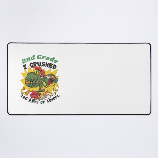 Item preview,  I Crushed 100 Days Of School, 2nd Grade T-Rex  On A School Bus designed and sold by GulQari.