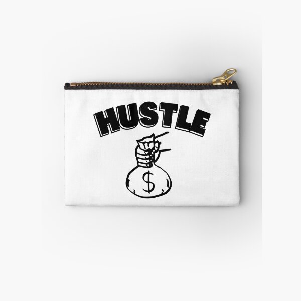 Aperçu de l'œuvre Hustle attrape le sac d'argent créée et vendue par BusyMonkeys.