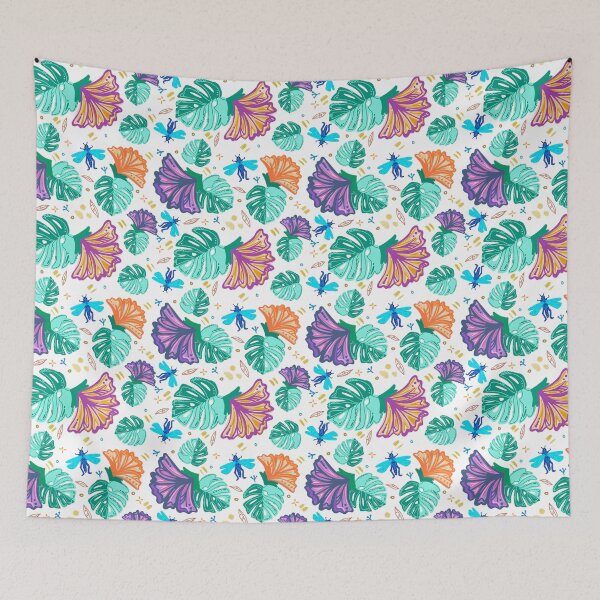 Item preview, tropical flowers designed and sold by ninfa-estudio.
