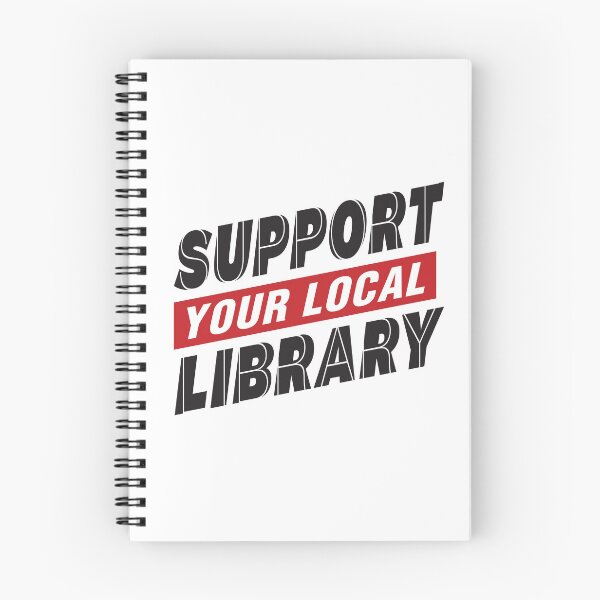 Item preview, Support Your Local Library designed and sold by BuxomBabe21.