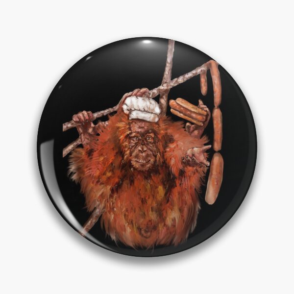 Item preview, Monkey cook. Burger lover. designed and sold by BIEZAART.