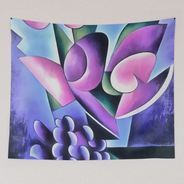 Item preview, Calla Lily Purple Sensation Abstract Art designed and sold by taiche.