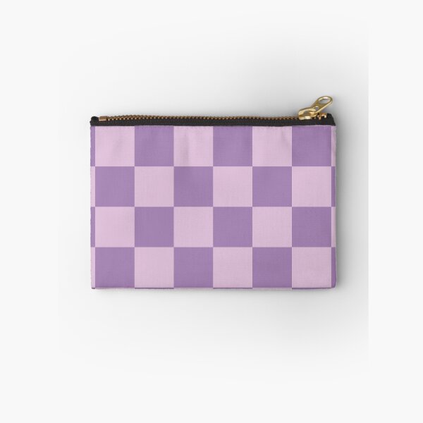 Item preview, Checkerboard Check Geometric Checked Pattern in Double Lavender Lilac Purple designed and sold by kierkegaard.
