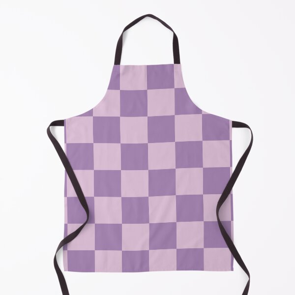Item preview, Checkerboard Check Geometric Checked Pattern in Double Lavender Lilac Purple designed and sold by kierkegaard.