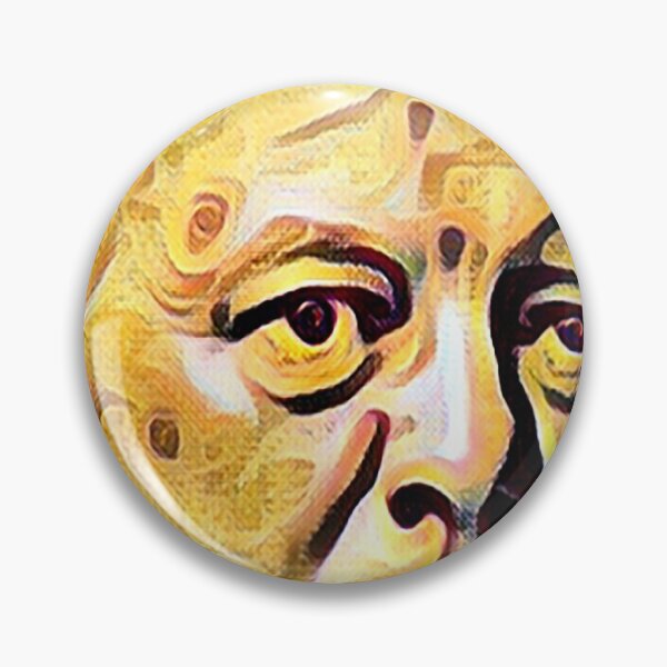 Item preview, Aleister Crowley The Great Beast of Thelema  painted impressionist surrealist style designed and sold by Ataraxia  Apparel.