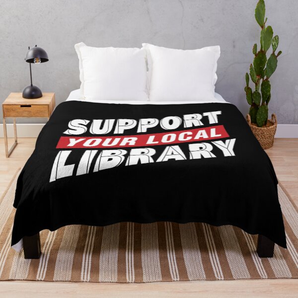 Item preview, Support your Local Library designed and sold by BuxomBabe21.