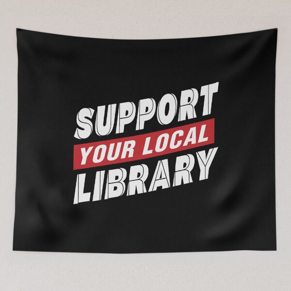 Item preview, Support your Local Library designed and sold by BuxomBabe21.