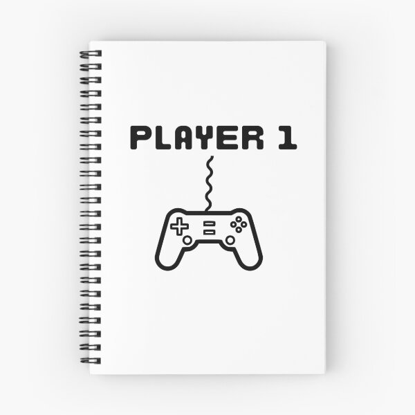 Item preview, Player One - White designed and sold by BusyMonkeys.