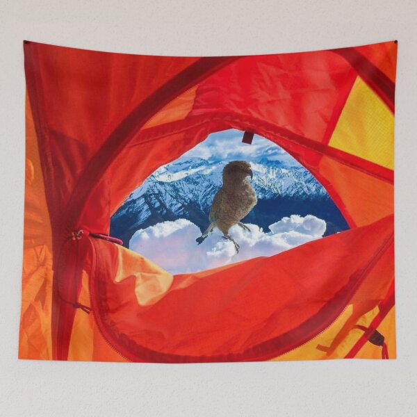 Artikelvorschau, Ein Zimmer mit Aussicht und einem Vogel namens Kea entworfen und verkauft von KaseyKayMerch.