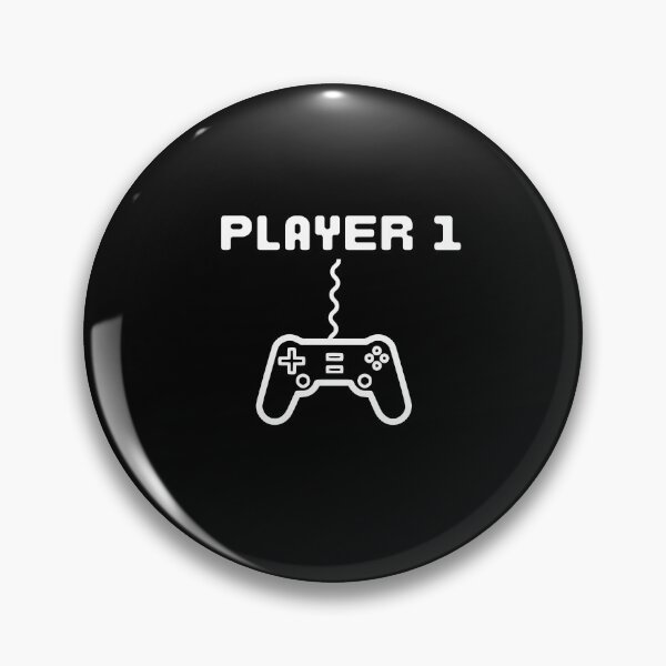Item preview, Player One - Black designed and sold by BusyMonkeys.