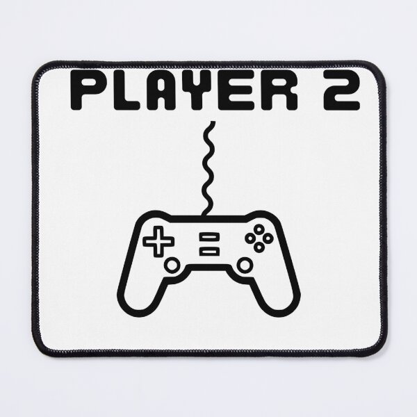 Item preview, Player Two - White designed and sold by BusyMonkeys.