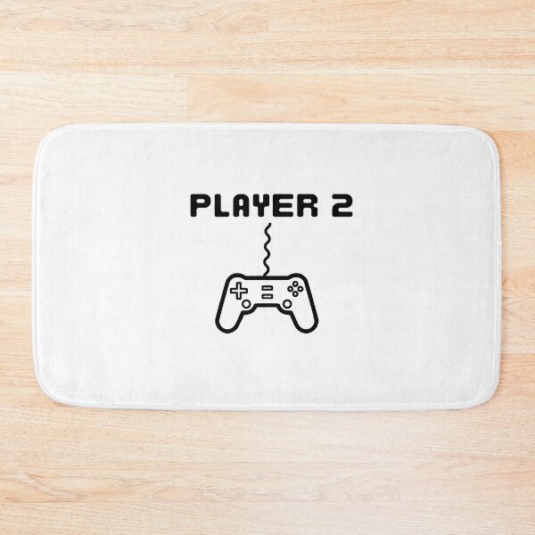 Item preview, Player Two - White designed and sold by BusyMonkeys.