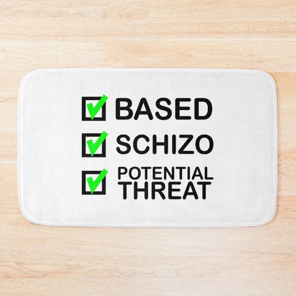 Item preview, Based Schizophrenic designed and sold by TeeZine.