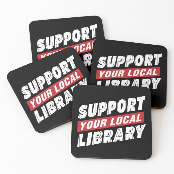 Item preview, Support your Local Library designed and sold by BuxomBabe21.