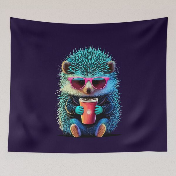 Item preview, Synthwave Coffee Hog designed and sold by ChasmicArt.