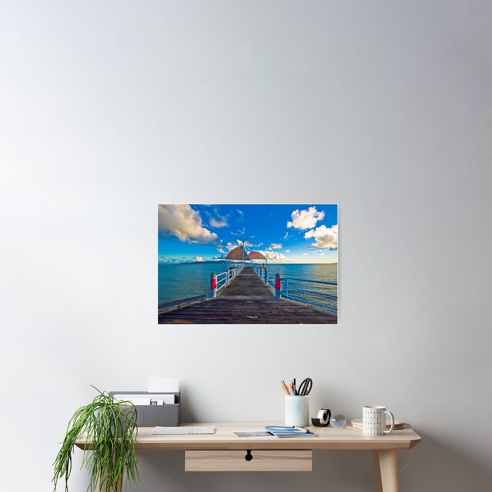 The Strand Jetty Townsville. Poster