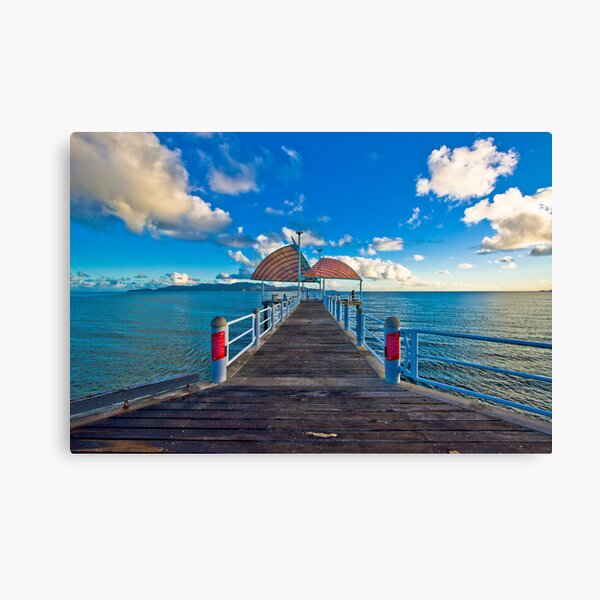 The Strand Jetty Townsville. Canvas Print