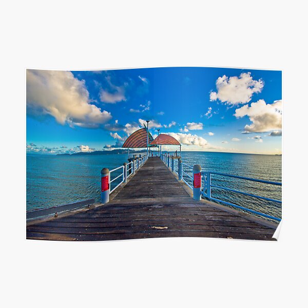 The Strand Jetty Townsville. Poster