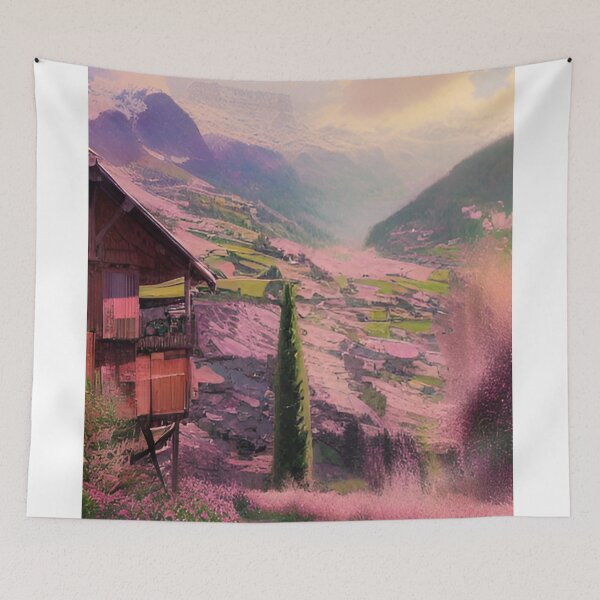 Item preview, portes du soleil pink designed and sold by Places On Earth.