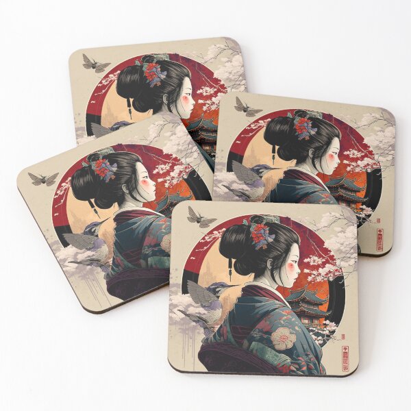Item preview, Classic Japanese Style Art 20 | Colorful Cartoons designed and sold by Sunchaser World.