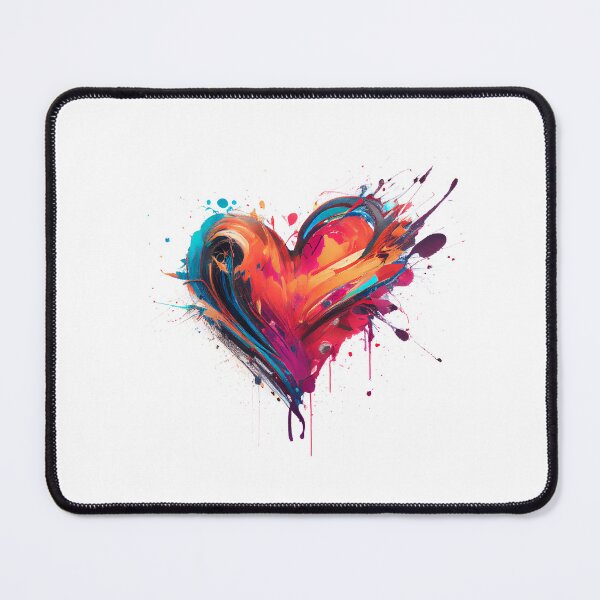 Item preview, Love heart valentines abstract heart collection 03 designed and sold by GeoffBeattie.
