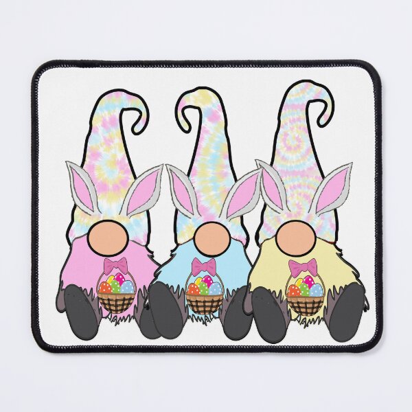 Item preview, Hippie Easter Gnomes Tie Dye hats Spring Bunny Ears Rabbit Cute designed and sold by funnytshirtemp.
