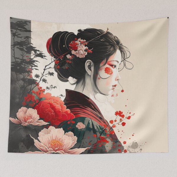 Item preview, Classic Japanese Style Art 17 | Colorful Cartoons designed and sold by Sunchaser World.