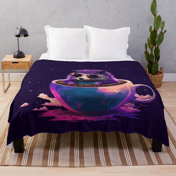 Item preview, Synthwave Space Coffee Hog designed and sold by ChasmicArt.