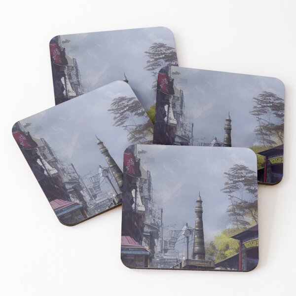 Item preview, Darjeeling Town designed and sold by Places On Earth.