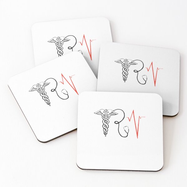 Item preview, “RN” with Caduceus and Lifeline designed and sold by Aalyra And Ella.