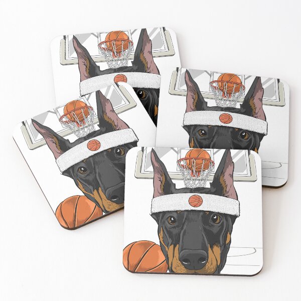 Item preview, Doberman Basketball Dog Lovers Basketball Player designed and sold by CarmenMerritts.