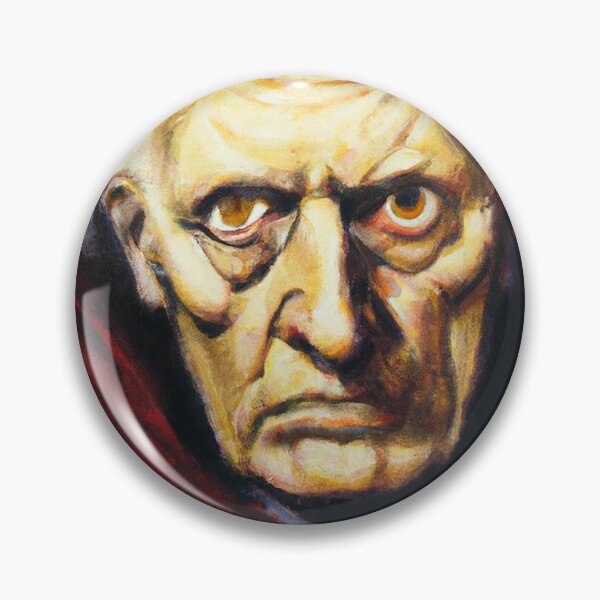 Item preview, Aleister Crowley The Great Beast of Thelema  painted in the style of Austin Osman Spare impressionist surrealist designed and sold by Ataraxia  Apparel.