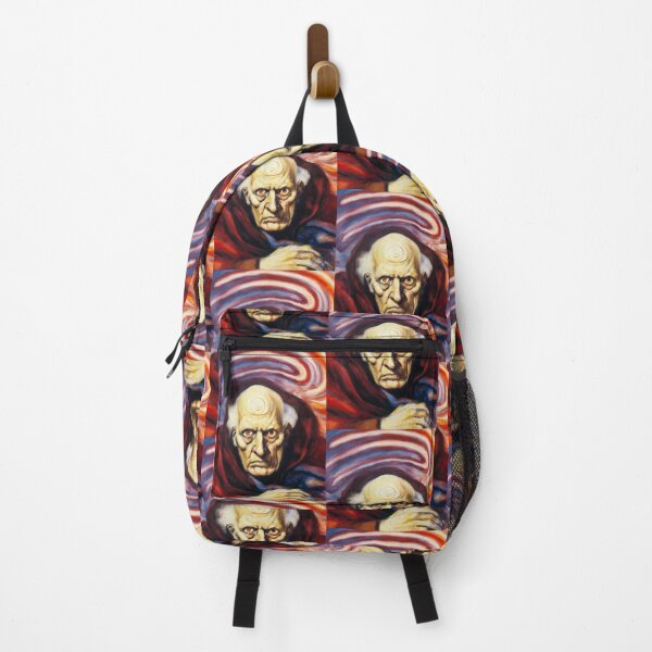 Item preview, Aleister Crowley The Great Beast of Thelema  painted in the style of Austin Osman Spare impressionist surrealist designed and sold by Ataraxia  Apparel.