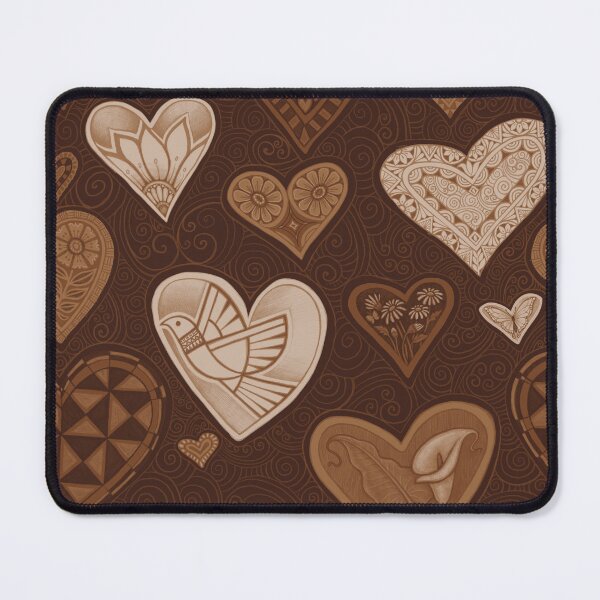 Item preview, Hearts chocolate and coffee designed and sold by AprilAppleArt.