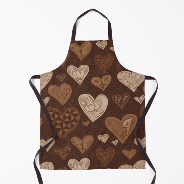 Item preview, Hearts chocolate and coffee designed and sold by AprilAppleArt.