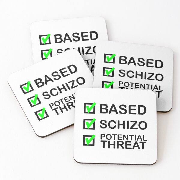 Item preview, Based Schizophrenic designed and sold by TeeZine.