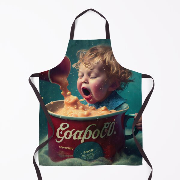 Item preview, Childhood Soup-er Fun Digital Painting designed and sold by CodeAndColors.