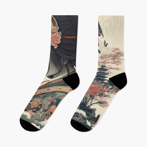 Item preview, Classic Japanese Style Art 22 | Colorful Cartoons designed and sold by Sunchaser World.