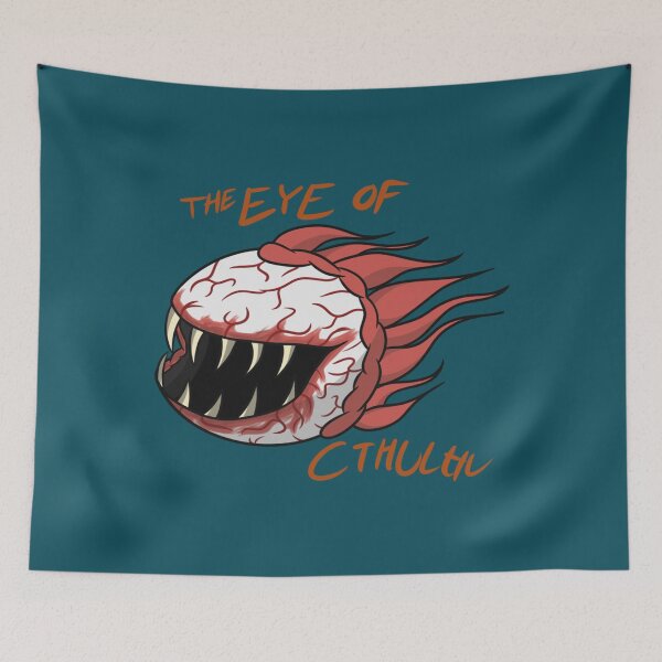 Item preview, eye of cthulhu w text designed and sold by MartinsEdith.