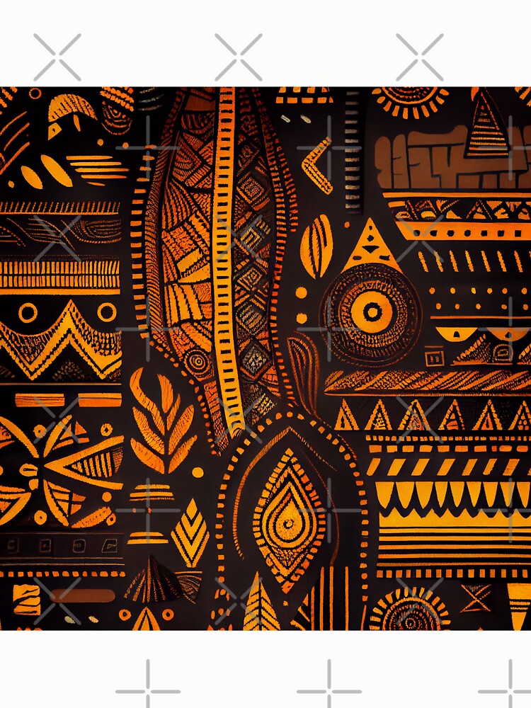 Thumbnail 6 von 6, Pullover, Rough African Pattern Digital Painting designt und verkauft von CodeAndColors.