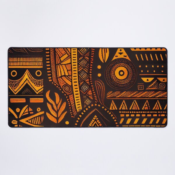 Artikelvorschau, Rough African Pattern Digital Painting entworfen und verkauft von CodeAndColors.