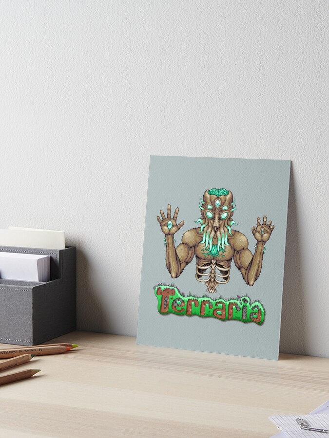 Terraria - Indie Game Art Board Print for Sale by Gnextdoor22