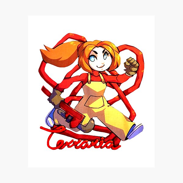 Item preview, graphic terraria game cute girl awesome design designed and sold by MartinsEdith.
