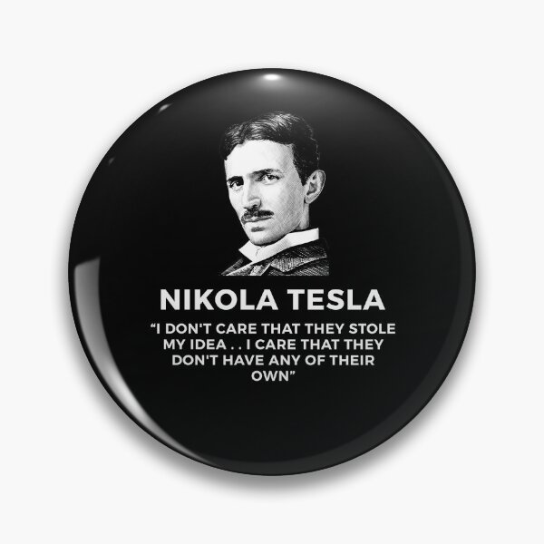 Item preview, quote by nikola tesla designed and sold by ALIENATIVED.